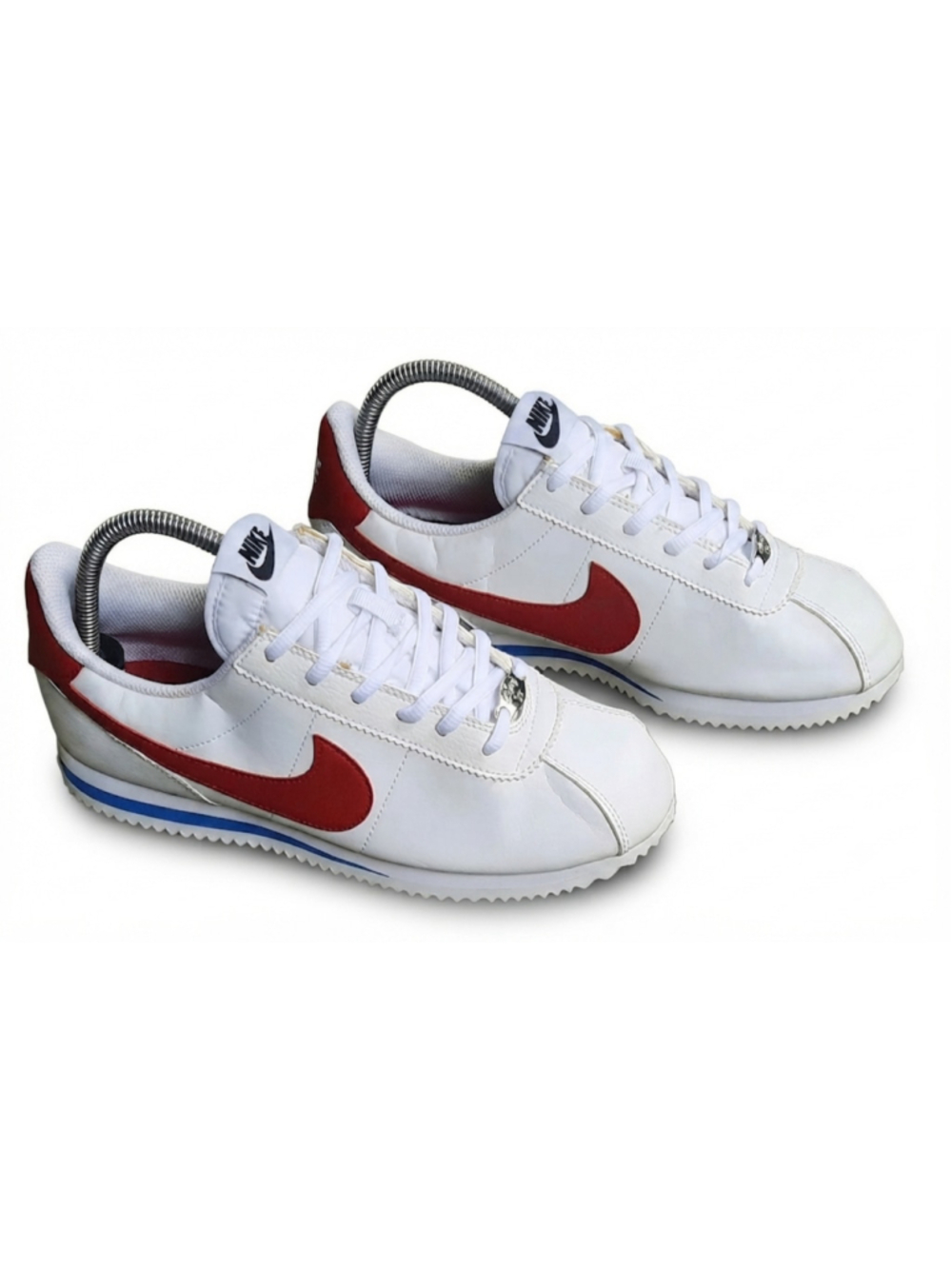 NIKE CORTEZ BASIC SL FORREST
GUMP (GS) WHITE / VARSITY
RED 904764 103 Womens 8.5 - Picture 4 of 5
